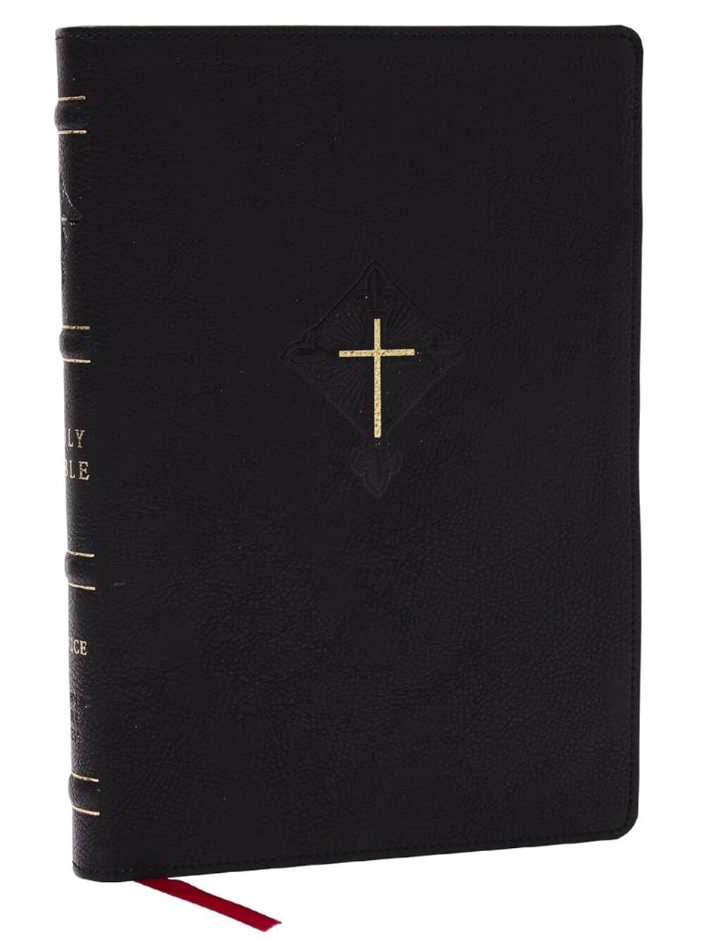RSV2CE, Thinline Large Print Catholic Bible, Black Leathersoft, Comfort Print